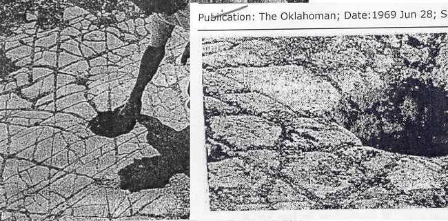 Загадка Оклахомской «мозаики», возрастом в 200 тысяч лет